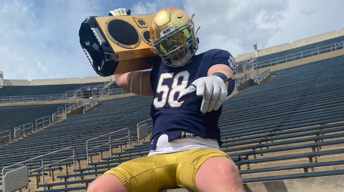 2025 Notre Dame Wide Receiver Jerome Bettis Jr. Has Had A Busy Off Season -  Sports Illustrated Notre Dame Fighting Irish News, Analysis and More