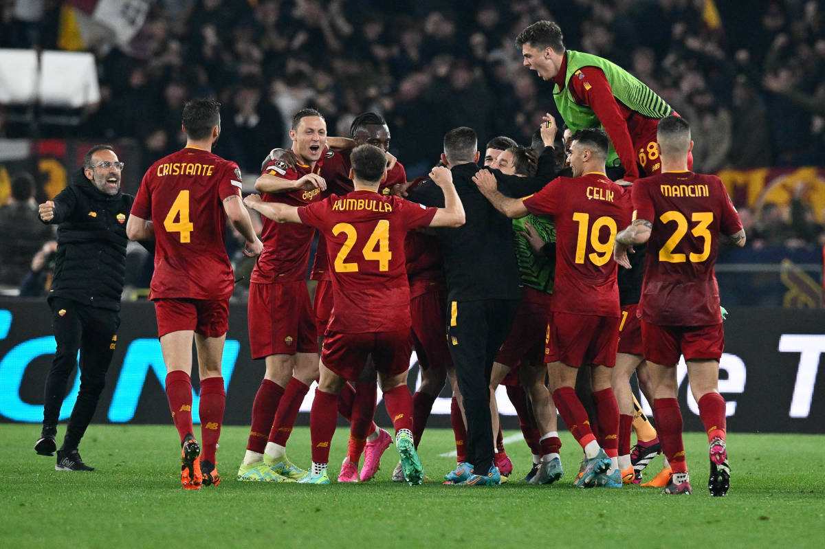 Roma derrotó a Feyenoord en cuartos de final de Europa League