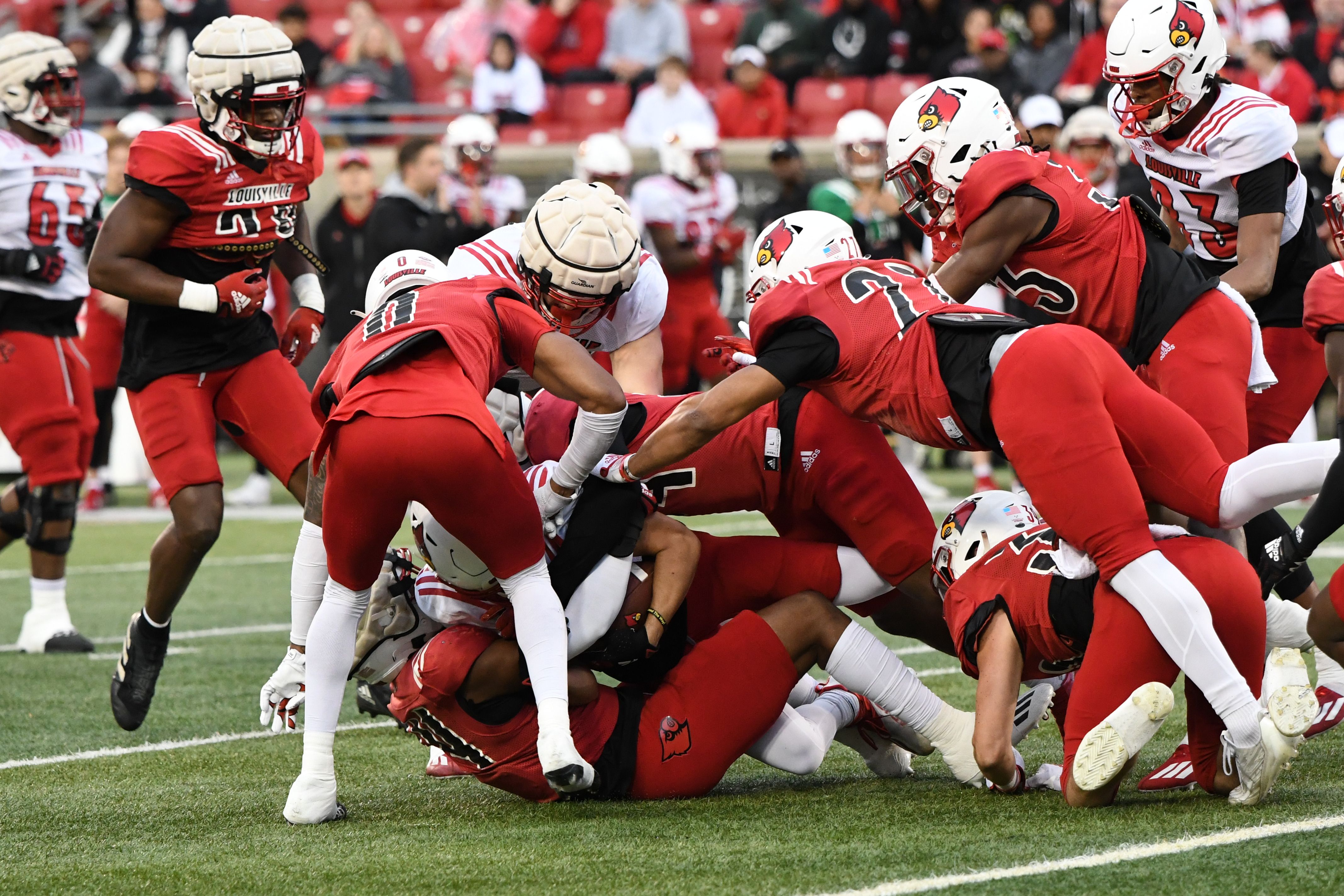 Jeff Brohm Showing Active Defensive Involvement During Louisville's Fall  Camp - Sports Illustrated Louisville Cardinals News, Analysis and More