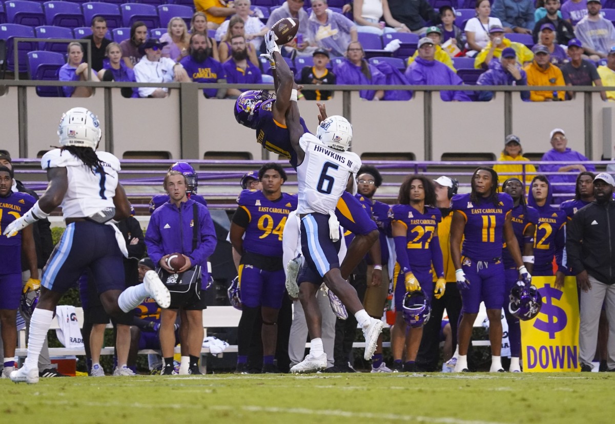 ECU football: Pirates run away from Old Dominion and secure first