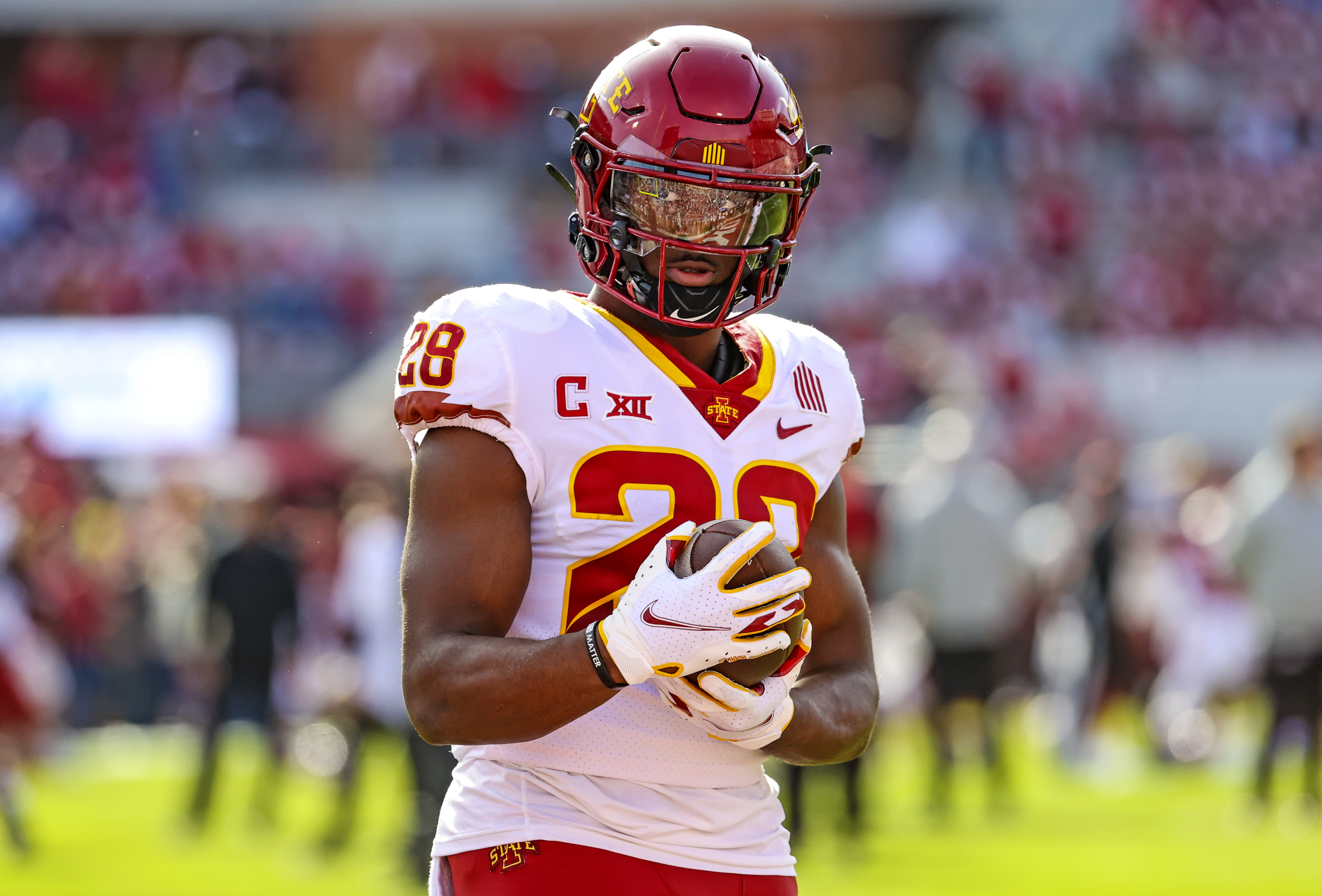 Iowa State Cyclones running back Breece Hall feature story