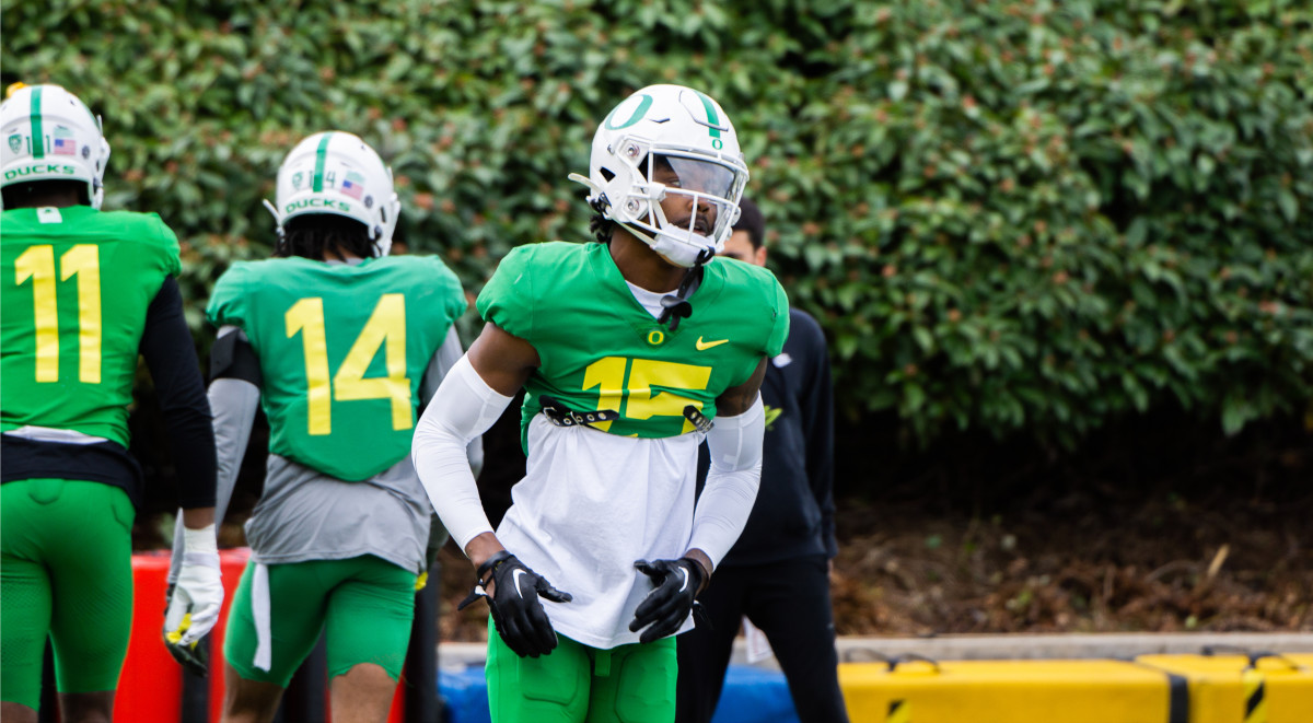 Oregon Football Cornerback Khyree Jackson Opens Up On Transferring To   Khyree Jackson Spring 