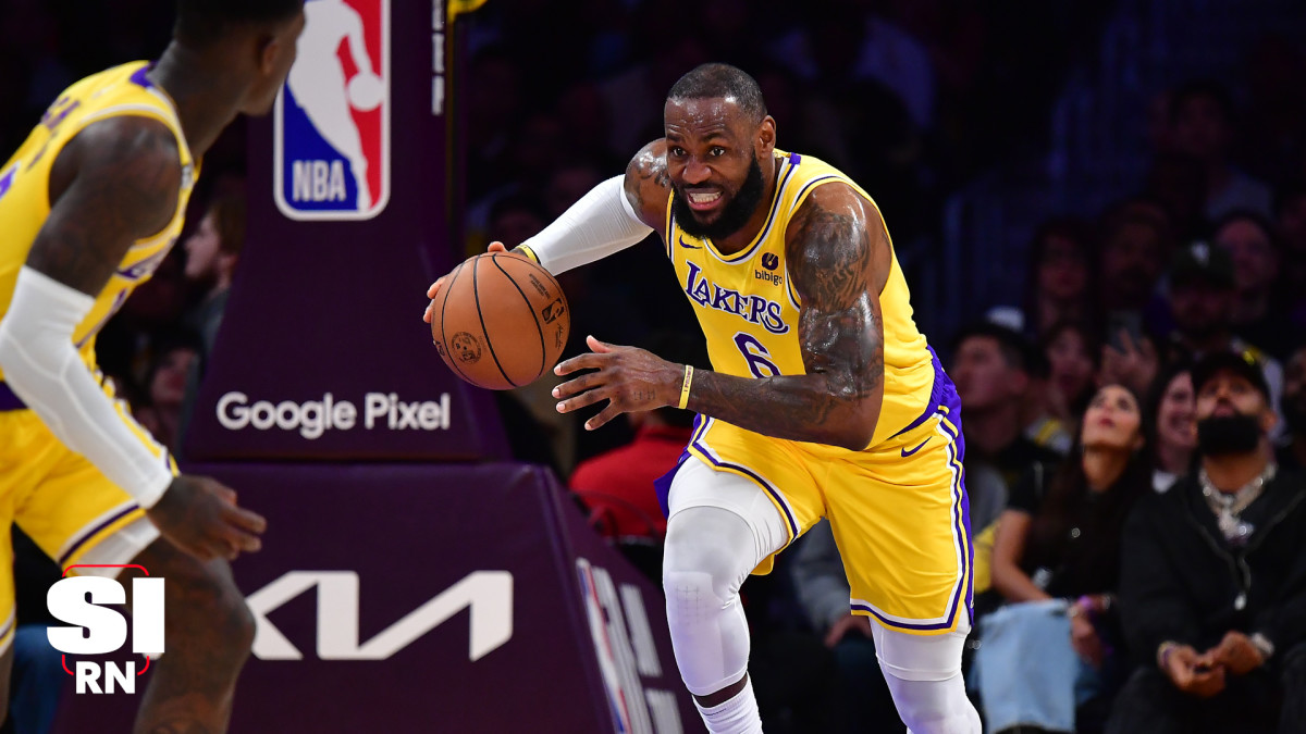 LEBRON James Lakers