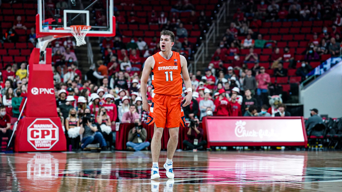 Joe Girard averaged 16.4 points per game in 2022. (Syracuse Athletics)