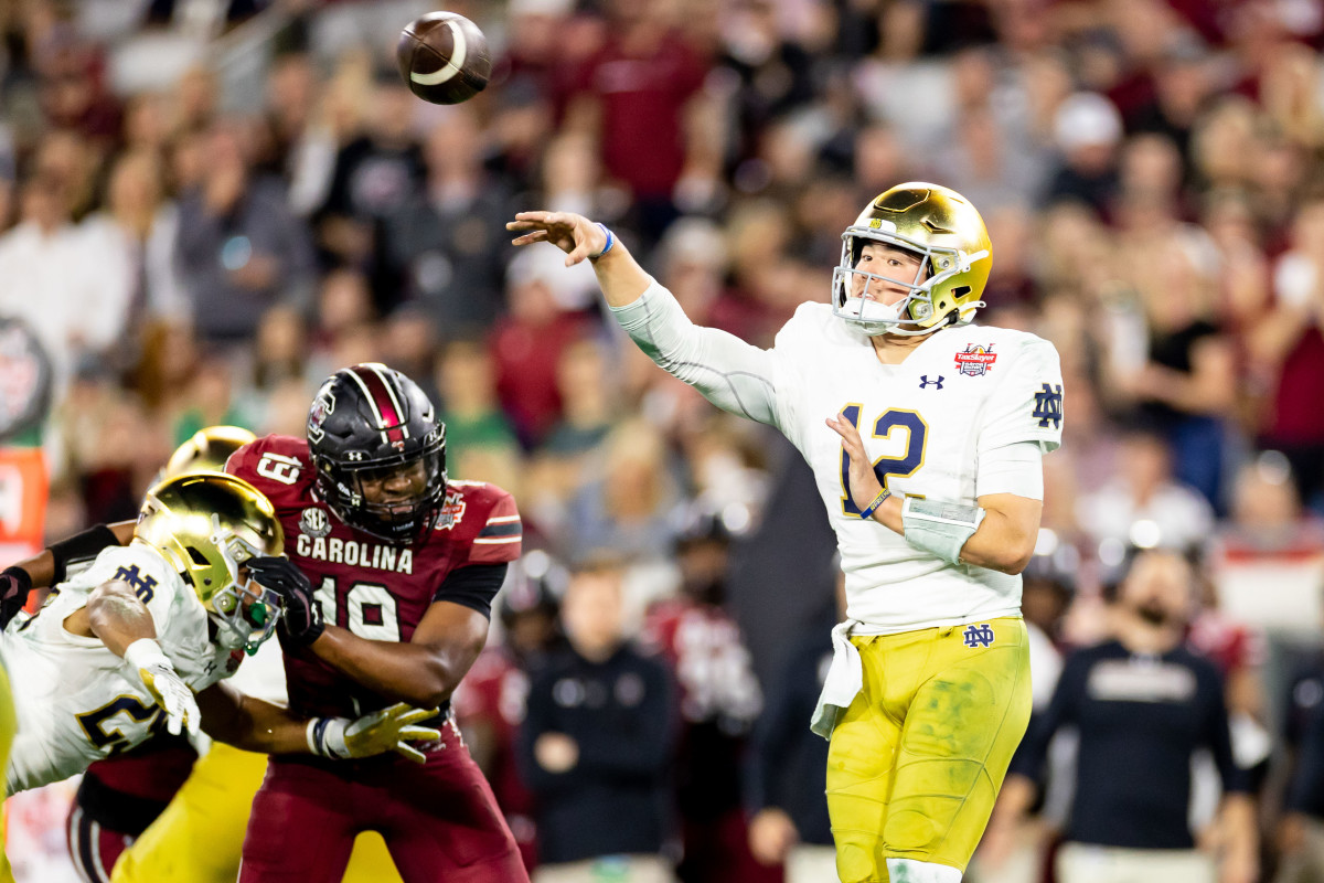 Alabama Lands Notre Dame QB Tyler Buchner From Transfer Portal - Sports ...