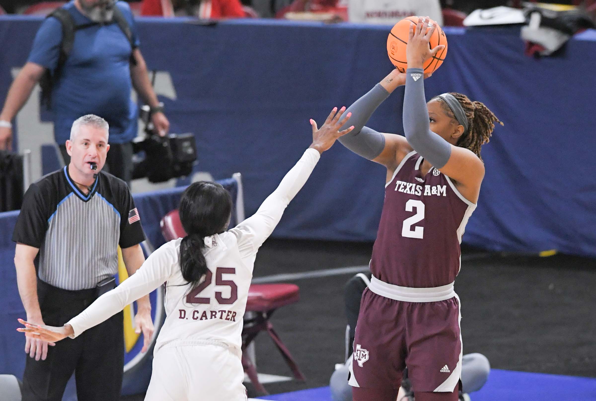 Mississippi State women's basketball guard Denae Carter enters