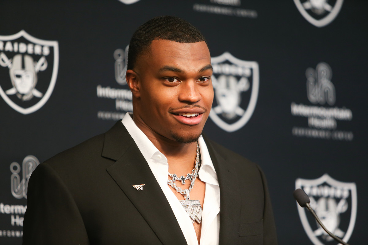 Las Vegas Raiders Tyree Wilson's entire press conference today - Sports  Illustrated Las Vegas Raiders News, Analysis and More