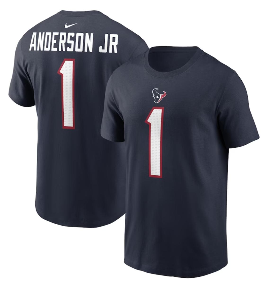 Stroud, Anderson Likely to Top List of Most Popular Texans Jerseys