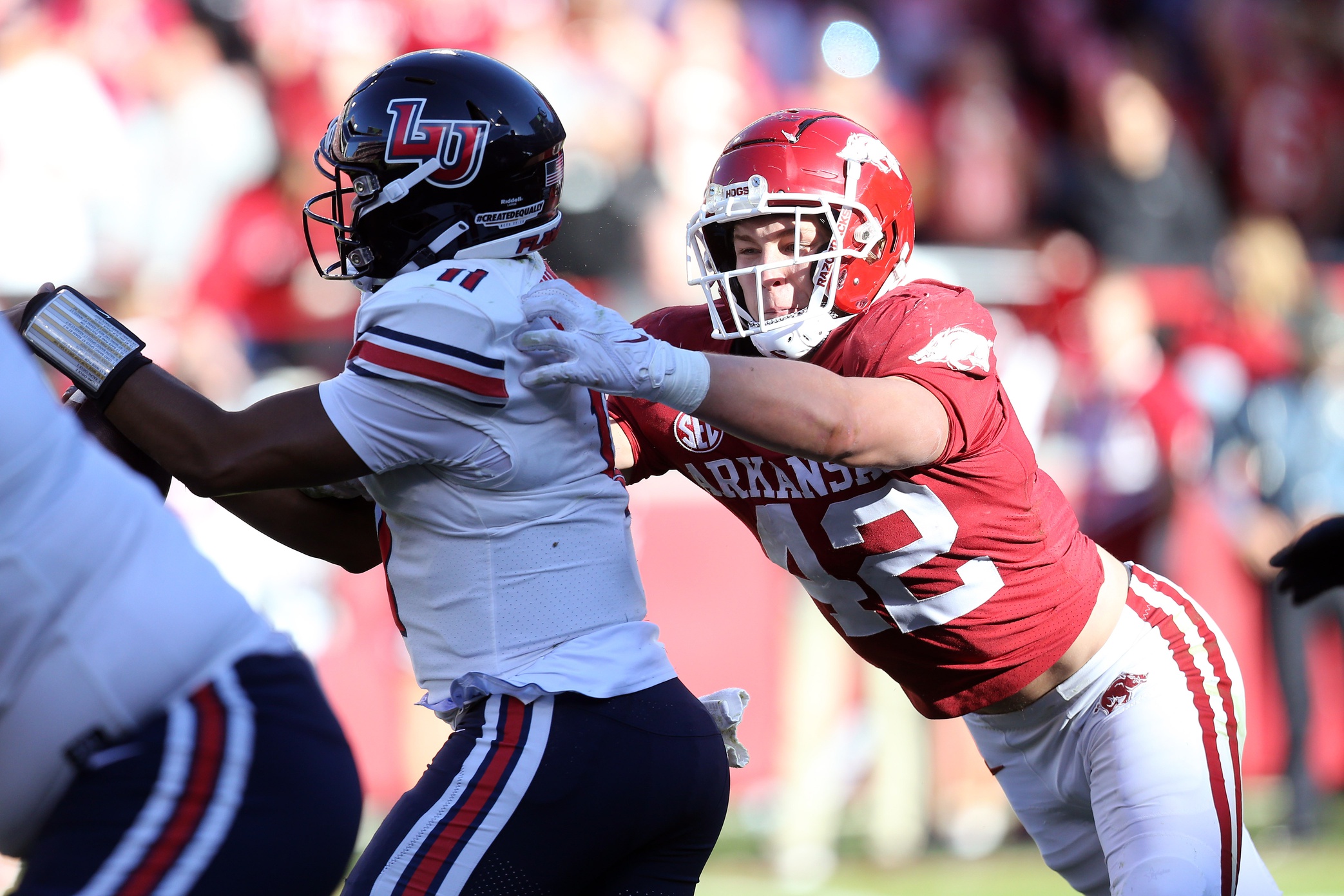 WholeHogSports - Drew Sanders drafted by Broncos in 3rd round