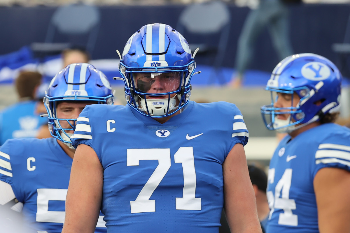 Indianapolis Colts tackle Blake Freeland (73) in action during the NFL  preseason football game against the Philadelphia Eagles, Thursday, Aug. 24,  2023, in Philadelphia. (AP Photo/Chris Szagola Stock Photo - Alamy