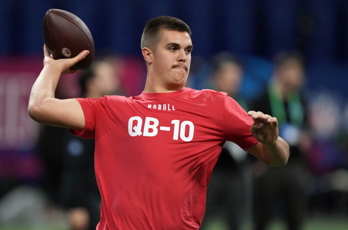 Watch: Raiders select QB Aidan O'Connell with No. 135 pick in 2023