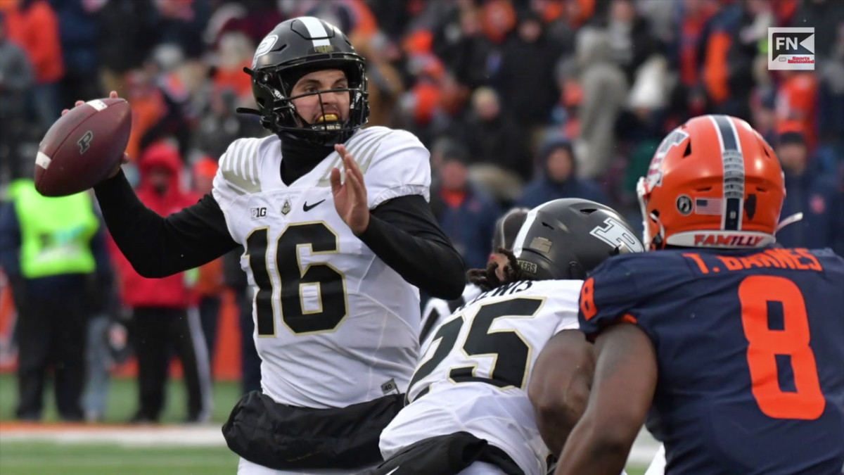 Las Vegas Raiders 4th Rd. Pick QB Aidan O'Connell, Purdue - Sports ...