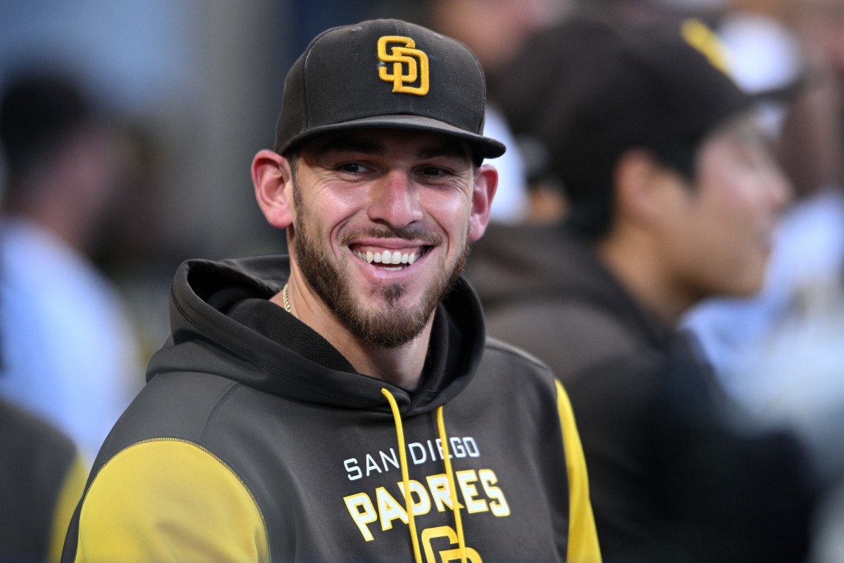 Joe Musgrove of the San Diego Padres poses for a portrait during