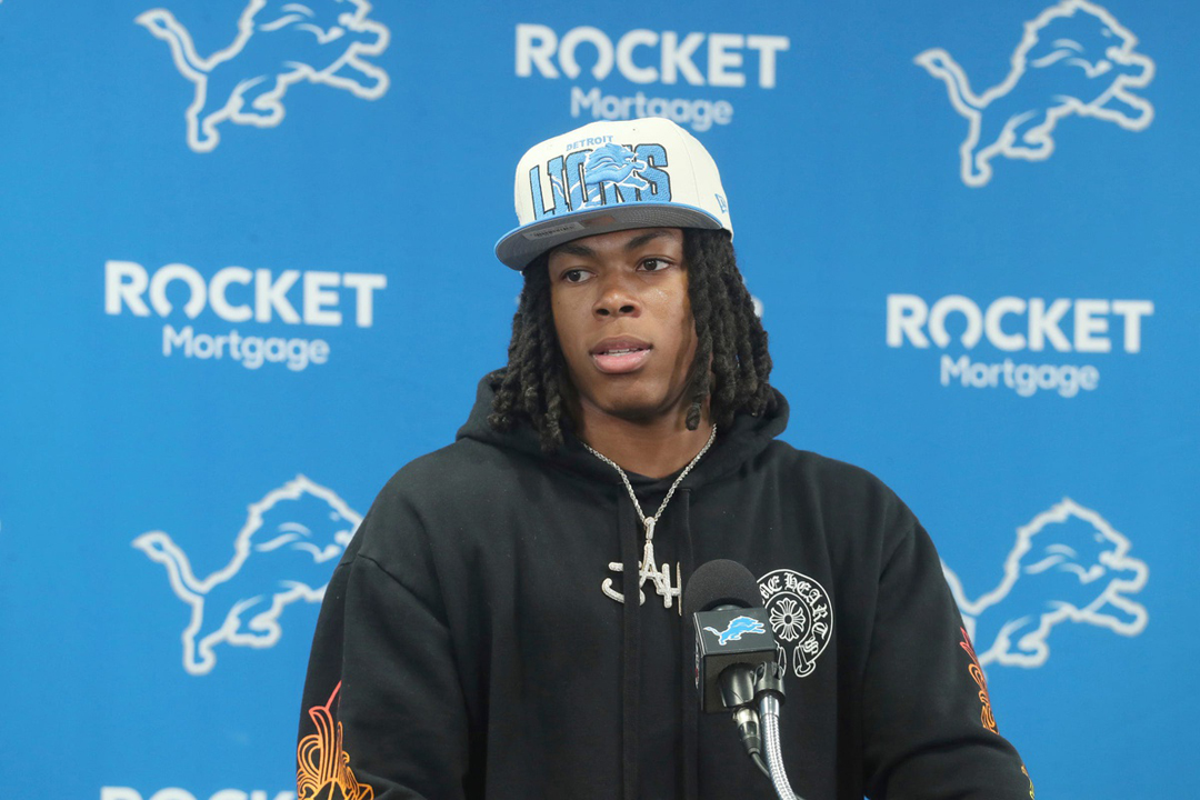 Detroit Lions' first-round picks reveal songs for rookie performance