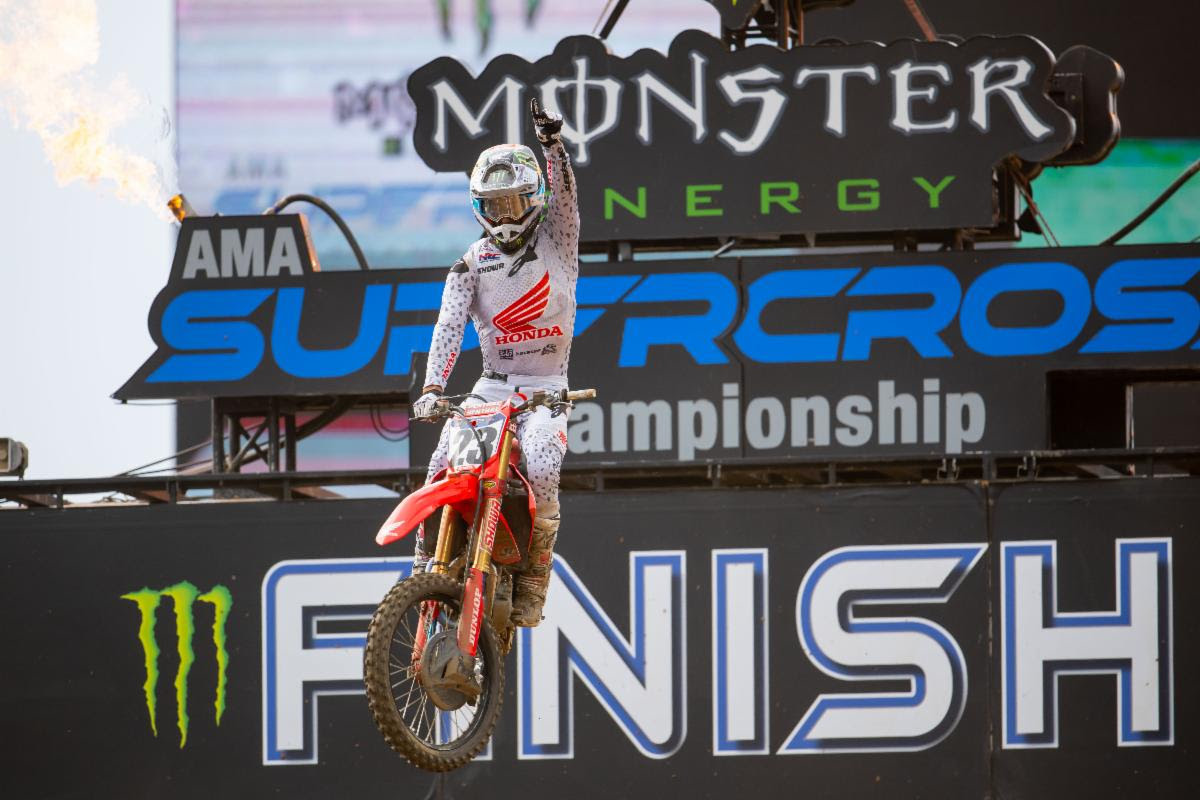 Chase Sexton Wins Nashville Supercross, Takes Over Second Place in