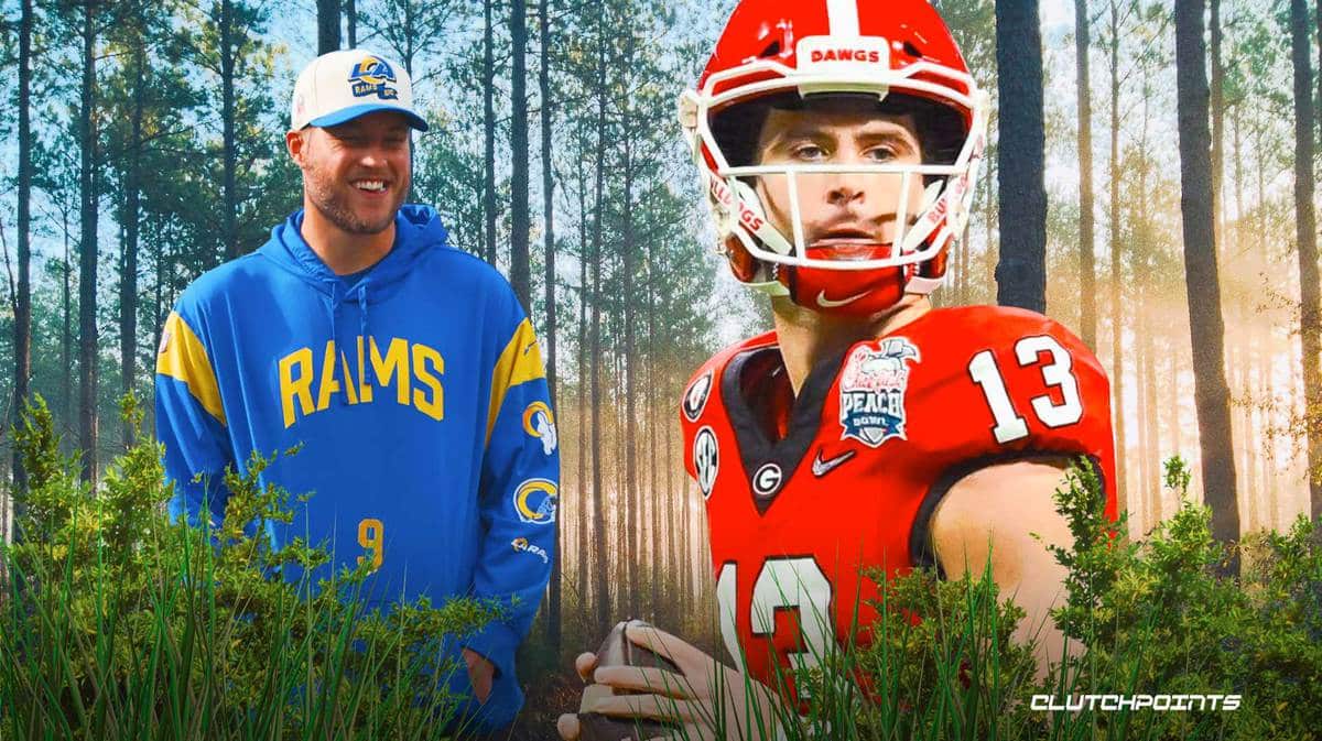 Stetson Bennett's first look in Rams' 2023 uniform has fans