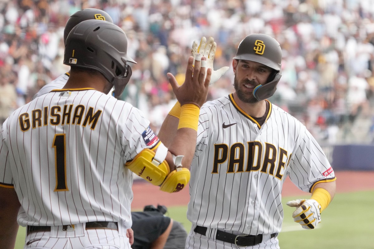 Padres Catcher Made Insane Bat Discovery & Immediately Hit a Home Run -  Sports Illustrated Inside The Padres News, Analysis and More