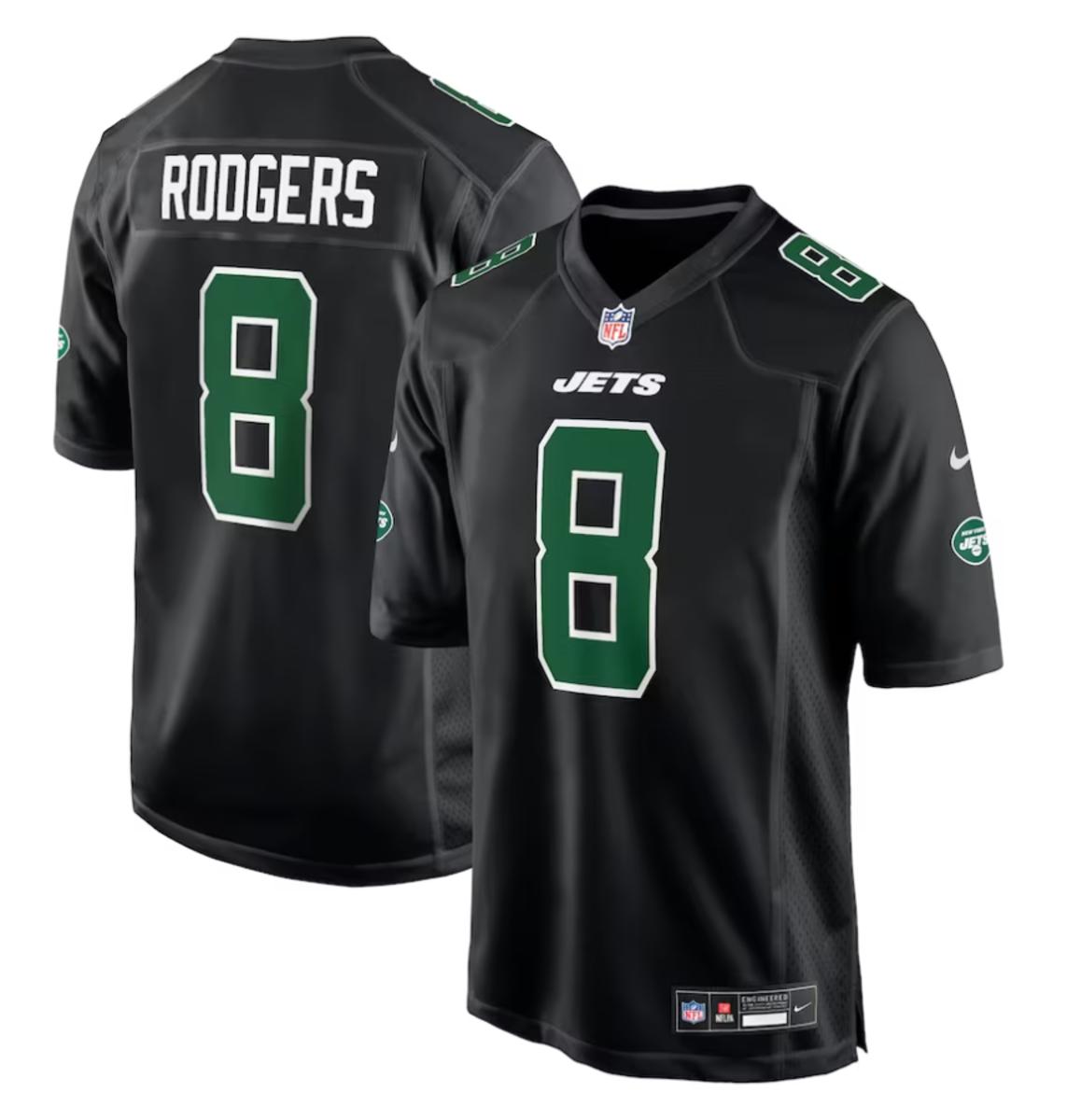 Aaron Rodgers New York Jets Nike Fashion Game Jersey - $129.99