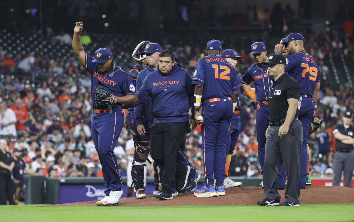 Houston Astros Receive Positive Injury Update on Jose Urquidy - Sports  Illustrated Inside The Astros