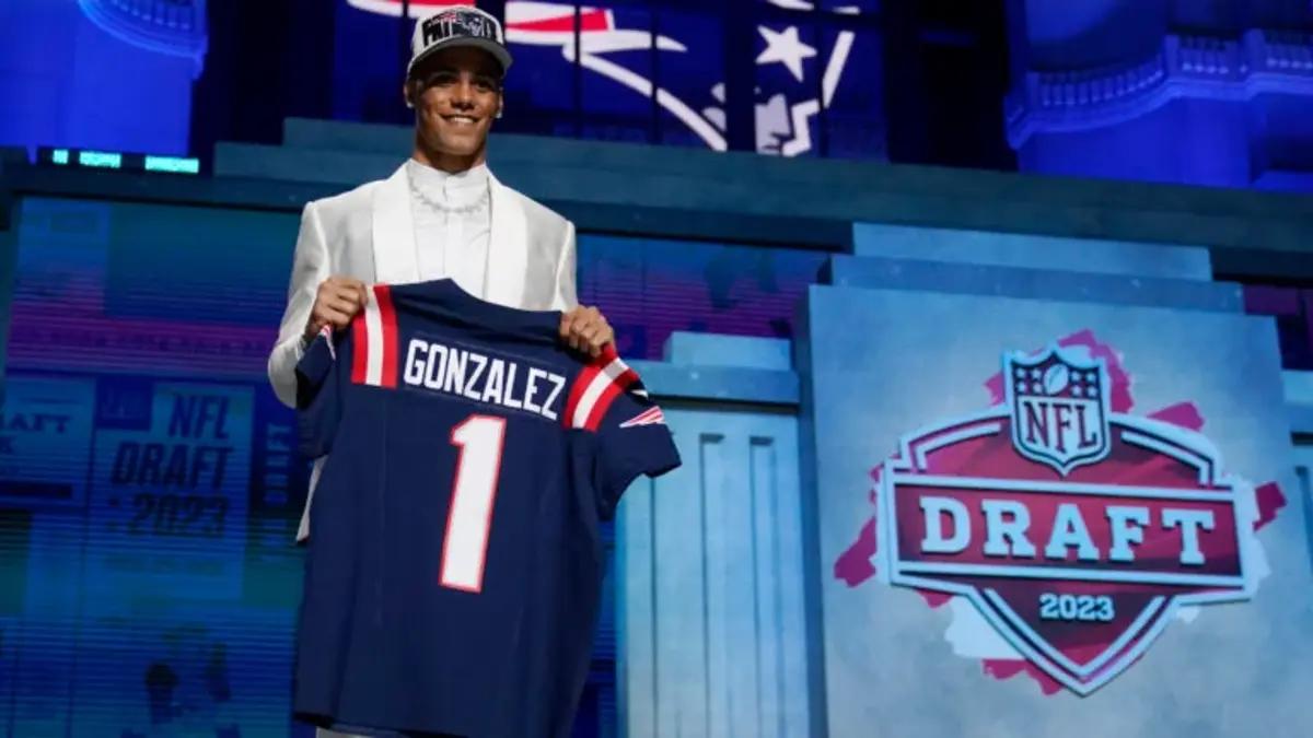 New England Patriots NFL Draft Grades 2023: Team Adds Christian Gonzalez,  Keion White, Jake Andrews