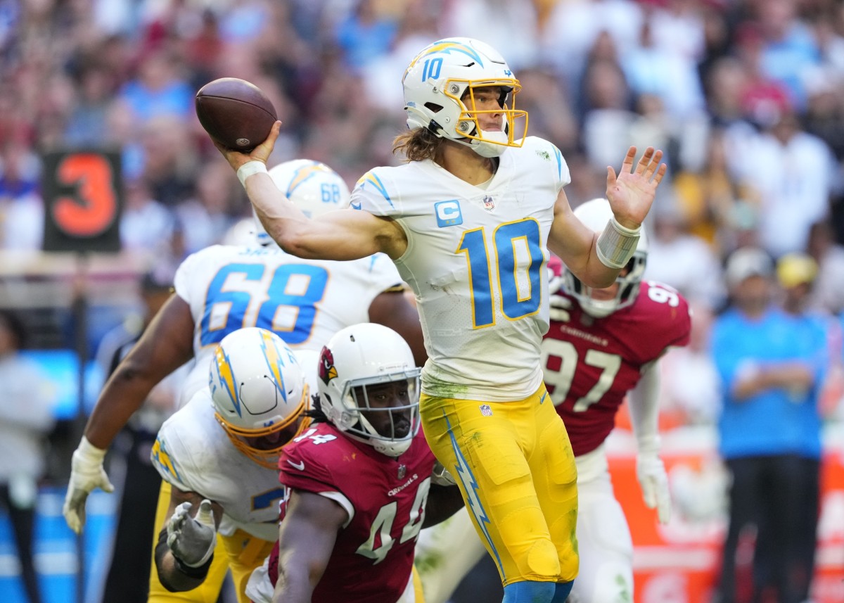 Herbert, short-handed defense lead Chargers past Fins 23-17 – KGET 17