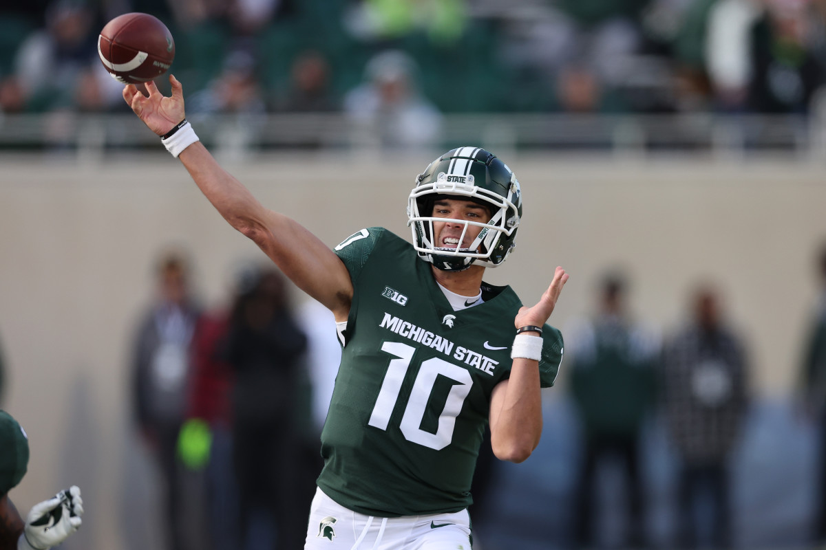 Michigan State Football: Payton Thorne QB1