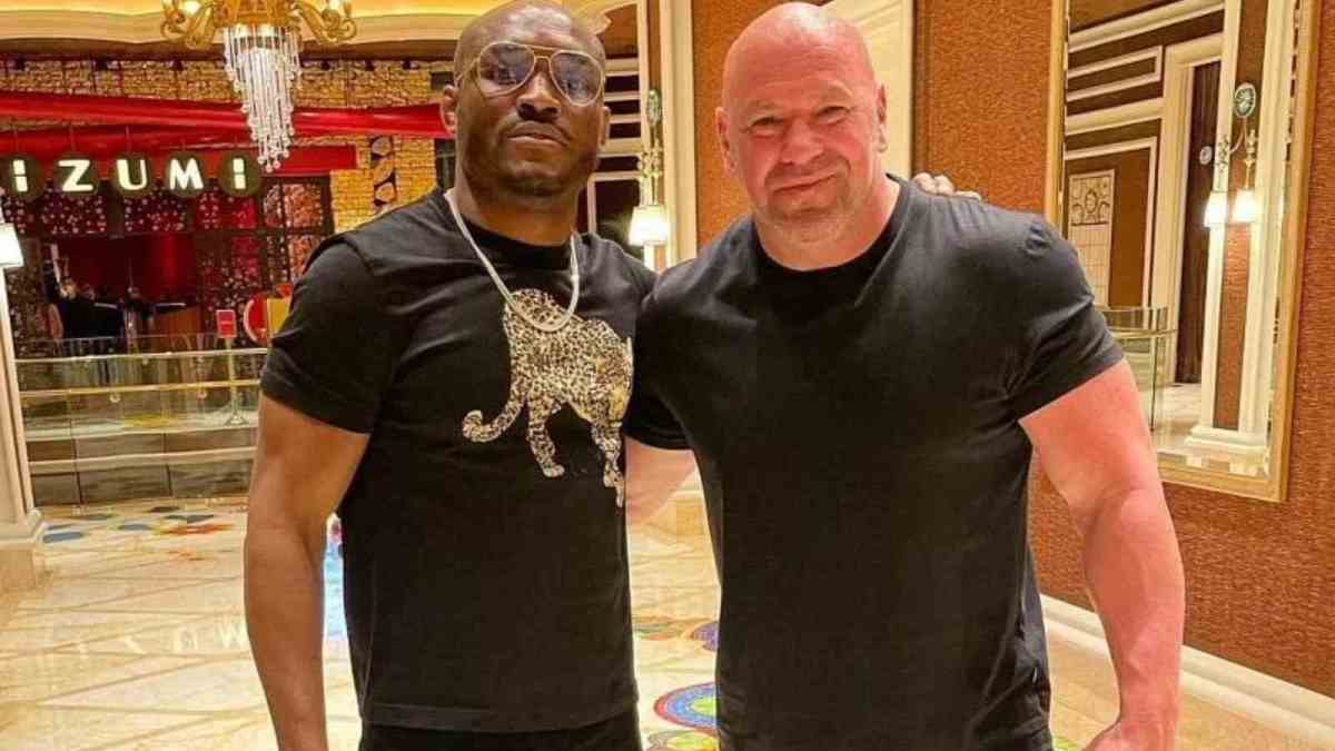 Kamaru Usman, Dana White