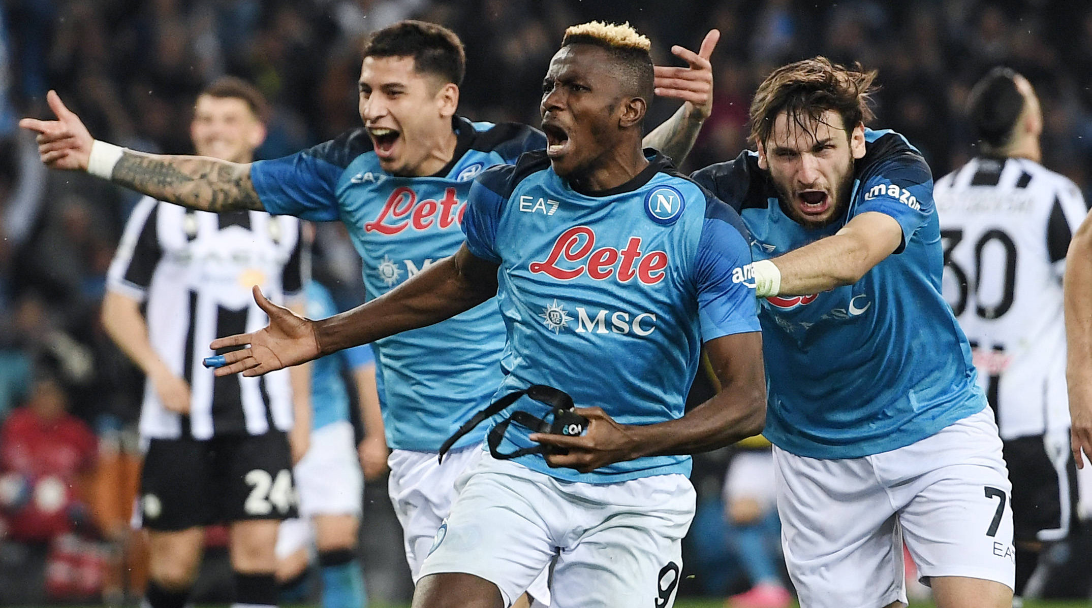 Udinese 1-1 Napoli: Victor Osimhen goal clinches Serie A title