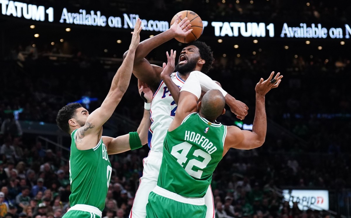 Joel Embiid Returns To Injury Report Ahead Of Game 3 Vs. Celtics ...