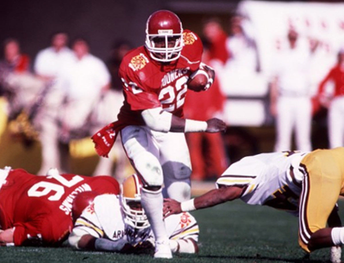 Marcus Dupree in the Fiesta Bowl.