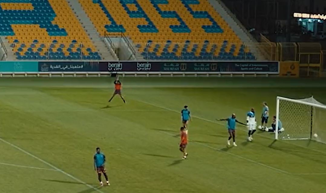 Cristiano Ronaldo does 'SIU' goal celebration in training - Futbol on FanNation