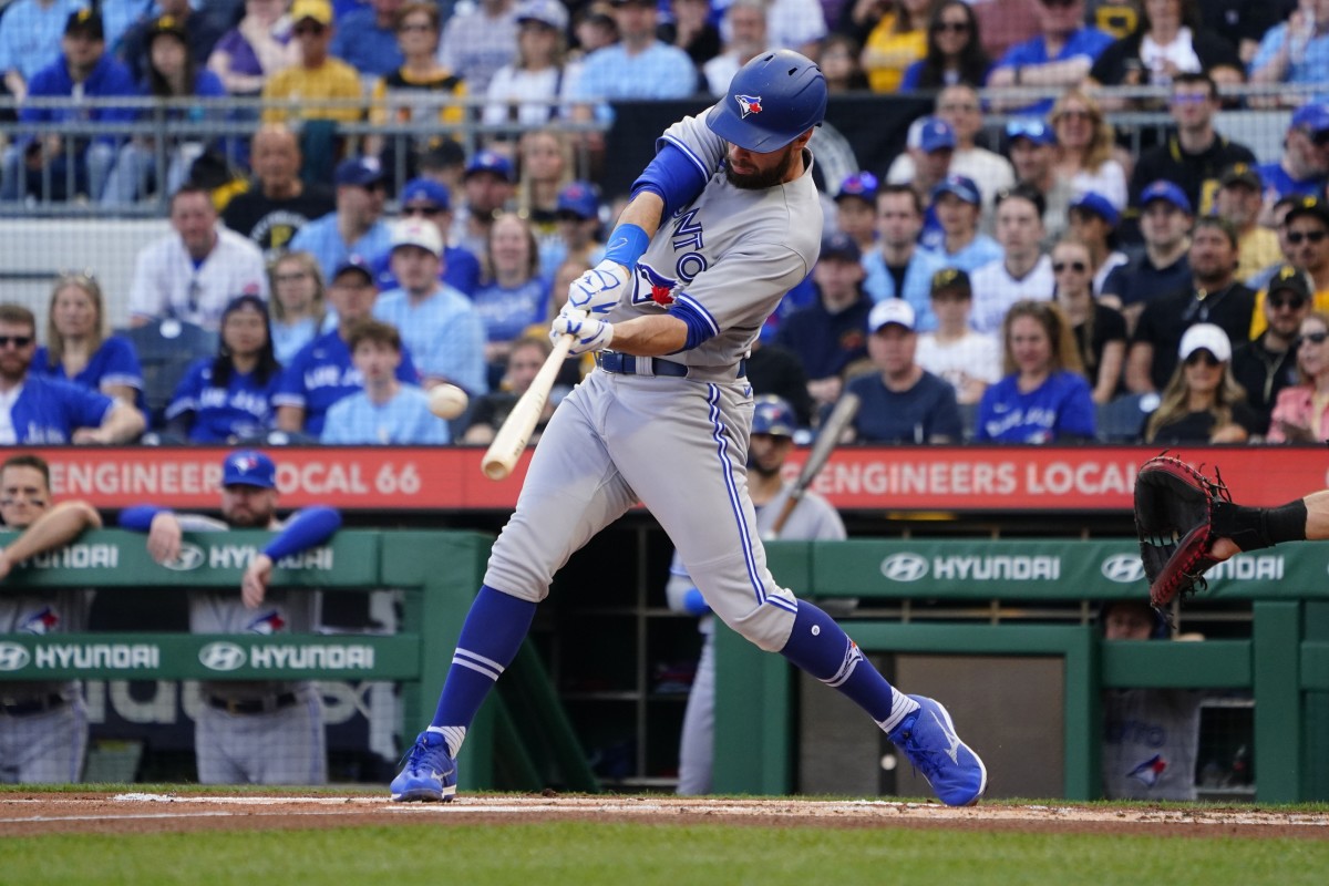 Belt Steps Up, Gets Ejected In Blue Jays' Win Over Pirates - Sports  Illustrated Toronto Blue Jays News, Analysis and More