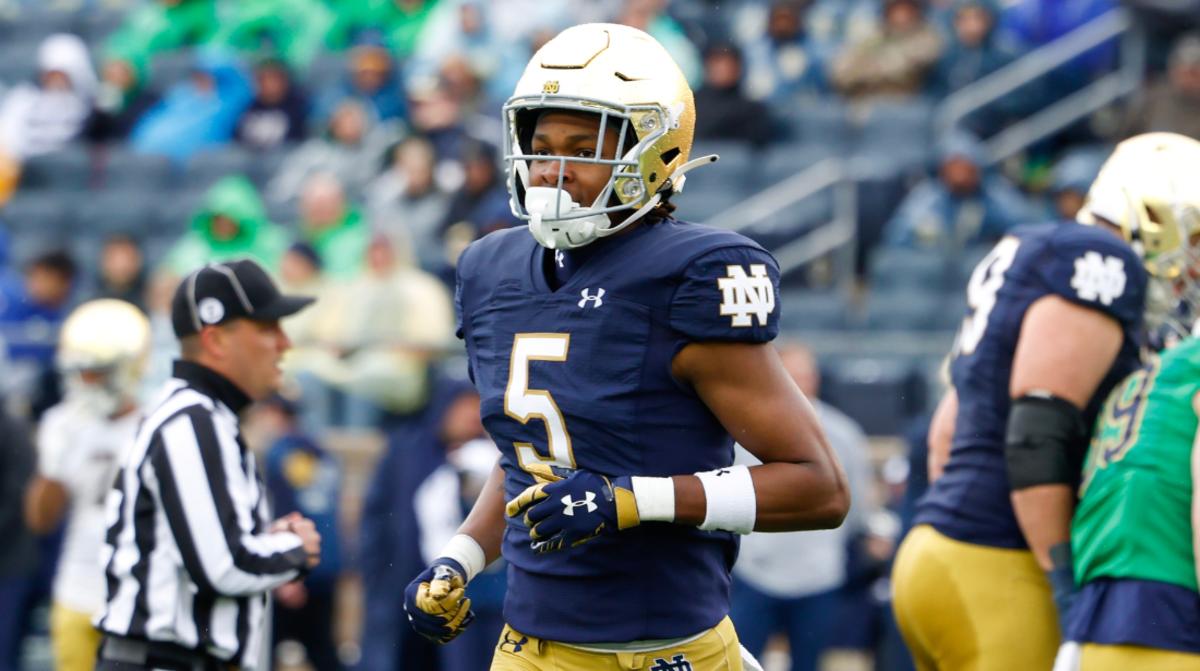 Notre Dame Receiver Tobias Merriweather Is Ready To Exceed Expectations ...