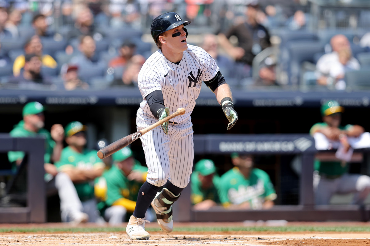 New Yankees CF Harrison Bader looks completely different in