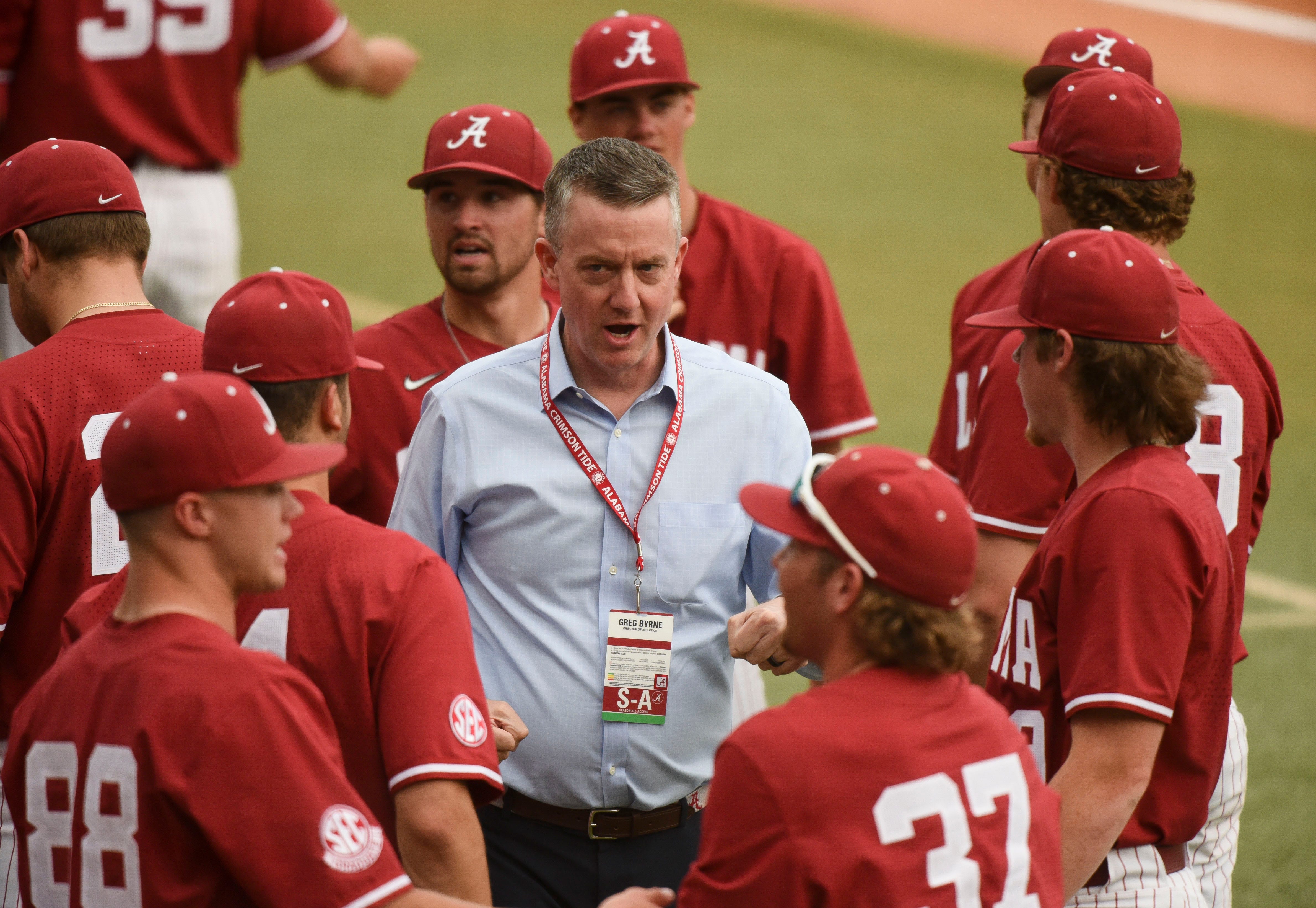 Alabama AD Greg Byrne discusses ongoing baseball investigation
