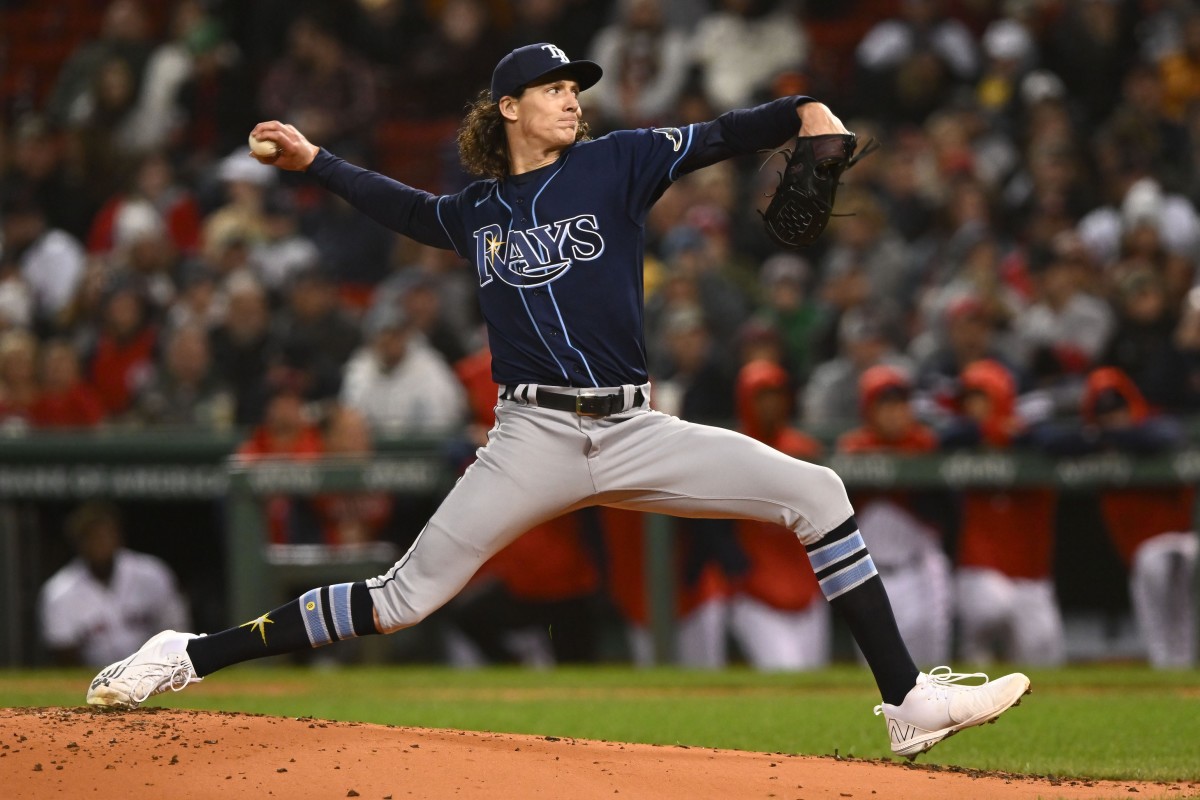 Tampa Bay Rays' Tyler Glasnow Leaves Rehab Start with Injury - Fastball