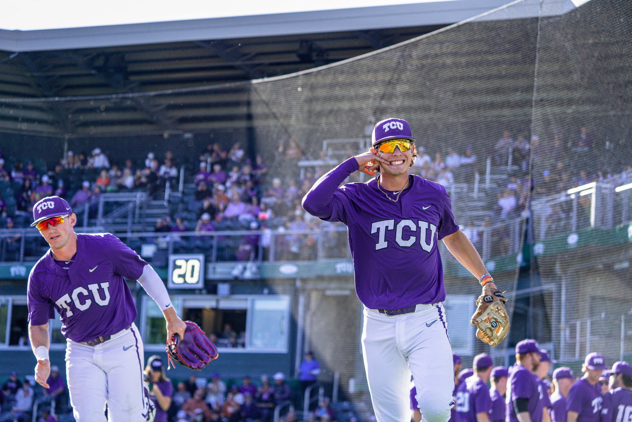 TCU Baseball Hosts Kansas Jayhawks For Weekend Series - Sports