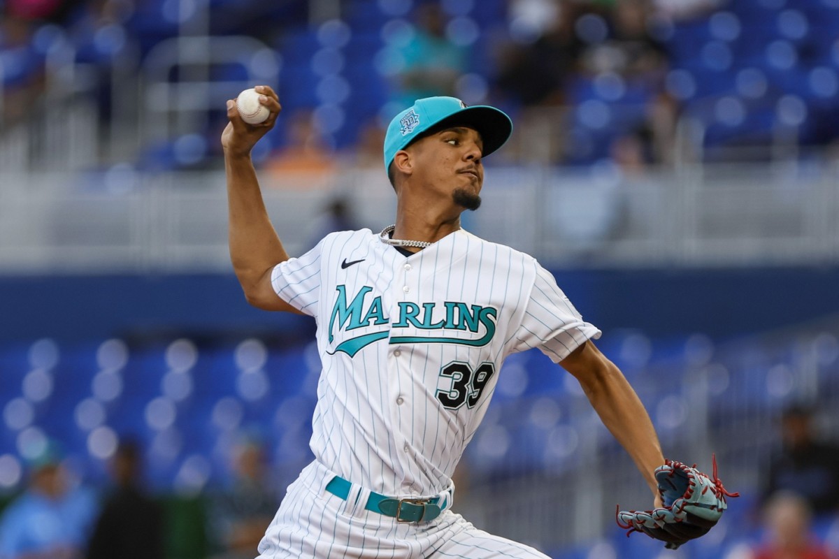 EURY PEREZ PROVIDES A BOOST ON AND OFF THE FIELD FOR THE MARLINS