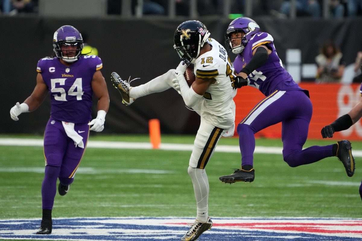 New Orleans Saints at Minnesota Vikings on November 12, 2023