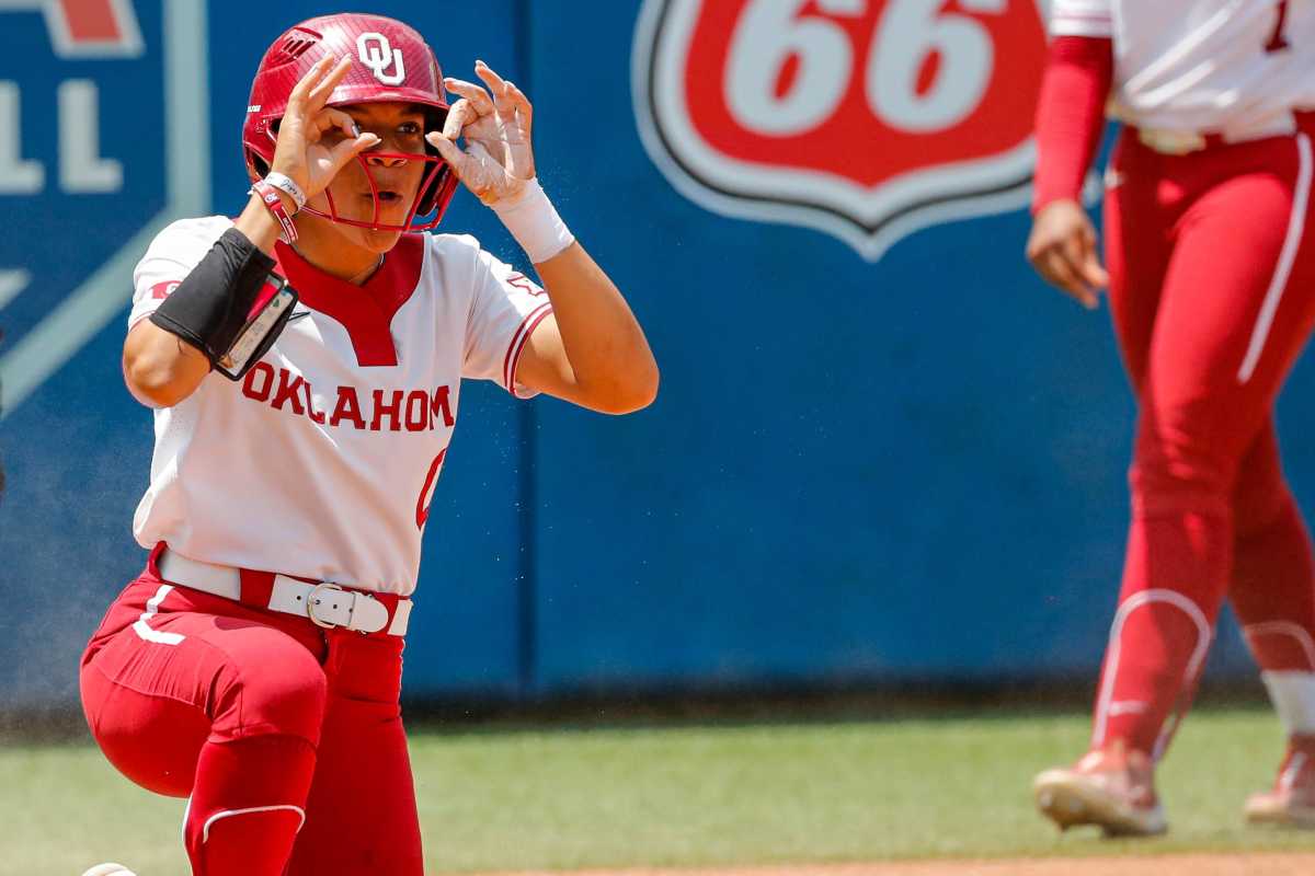 Ou Softball Oklahoma Notches Another Win Over Texas To Capture Big 12