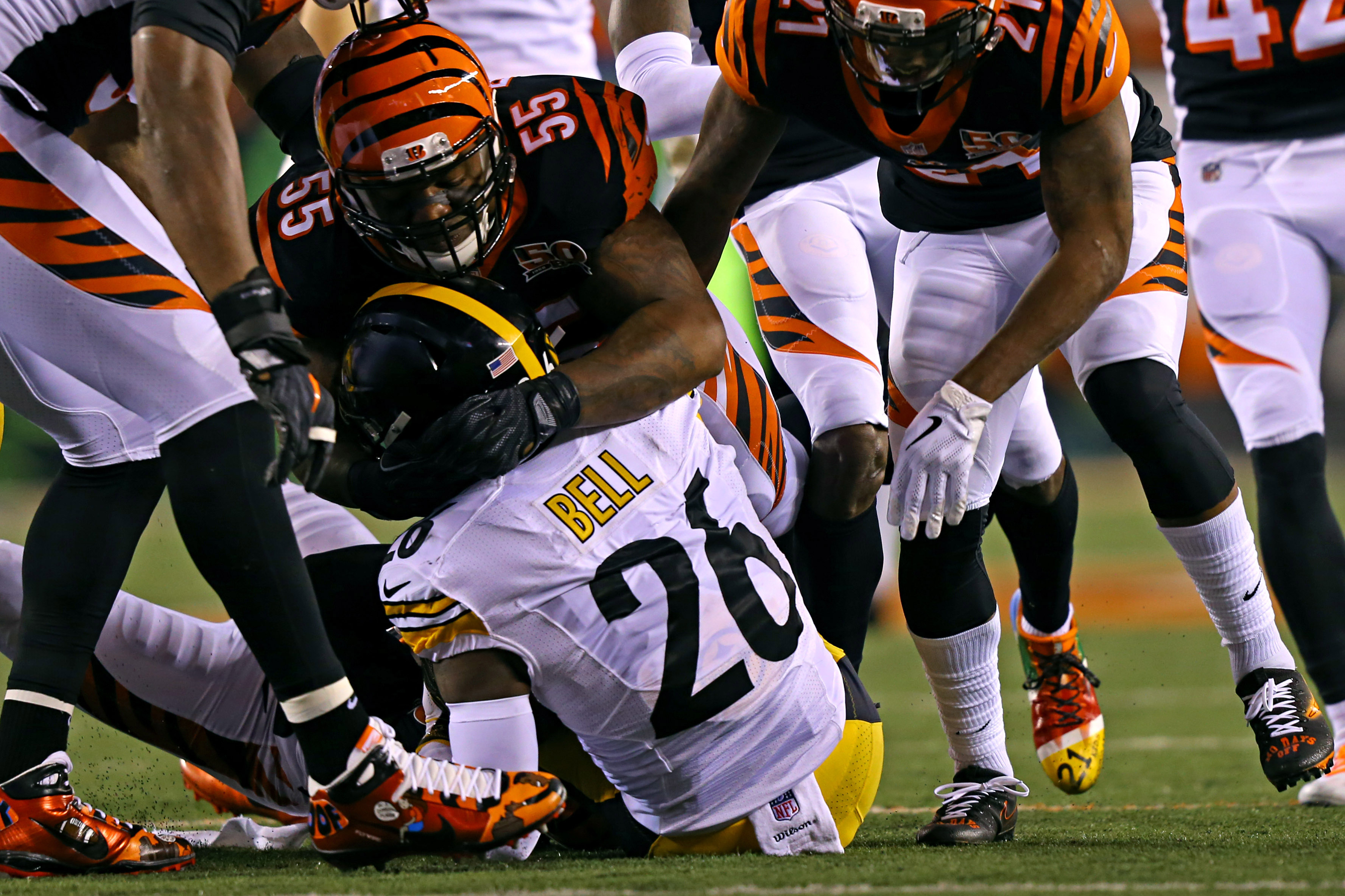 Vontaze Burfict perfect addition for 6-0 Bengals - The Boston Globe