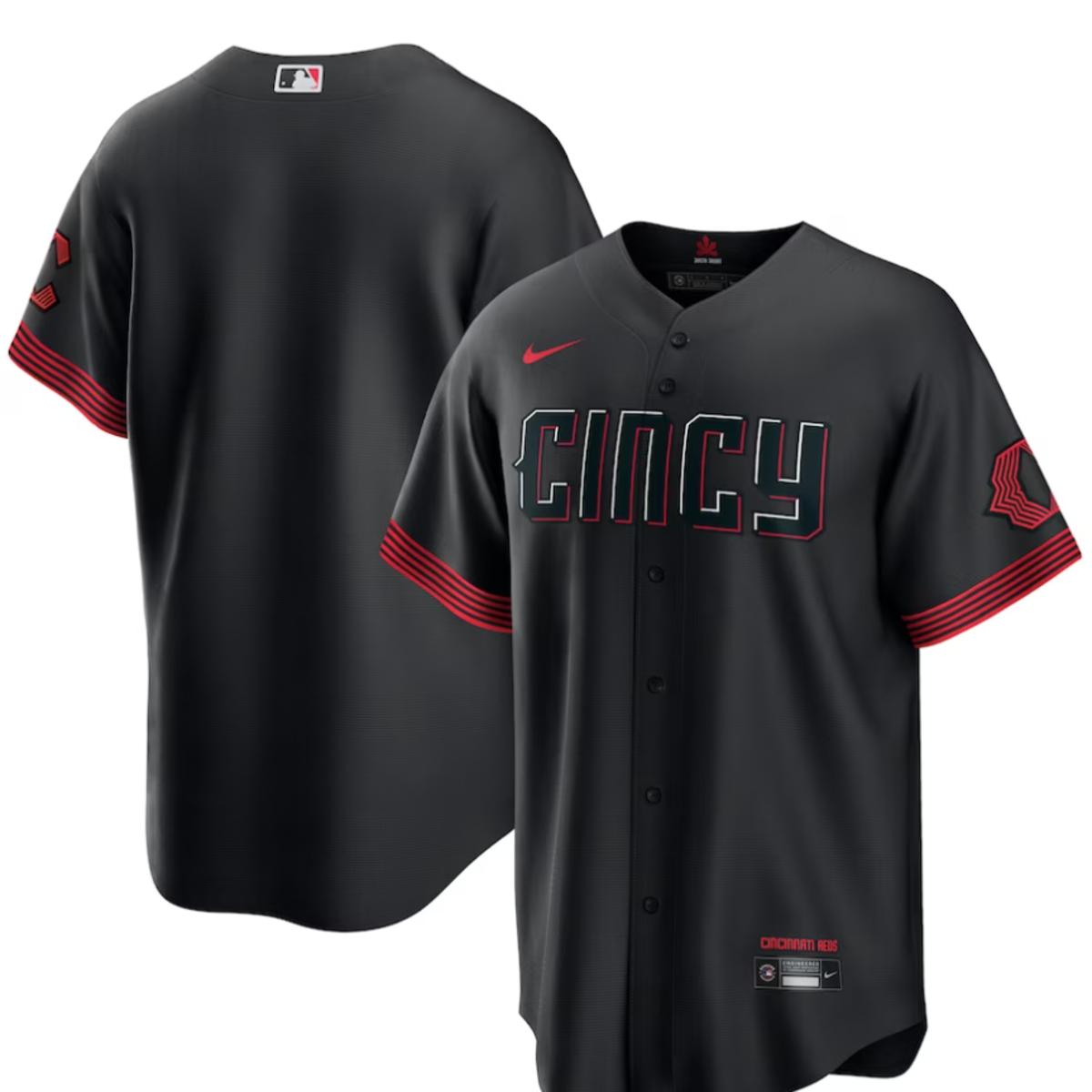 CInCy Reds Unveil (Very Black) City Connect Uniforms