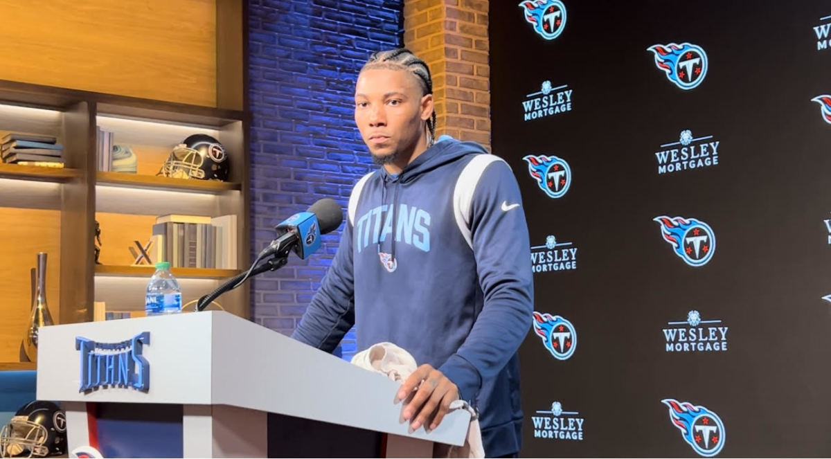 Tennessee Titans cornerback Sean Murphy-Bunting responds to