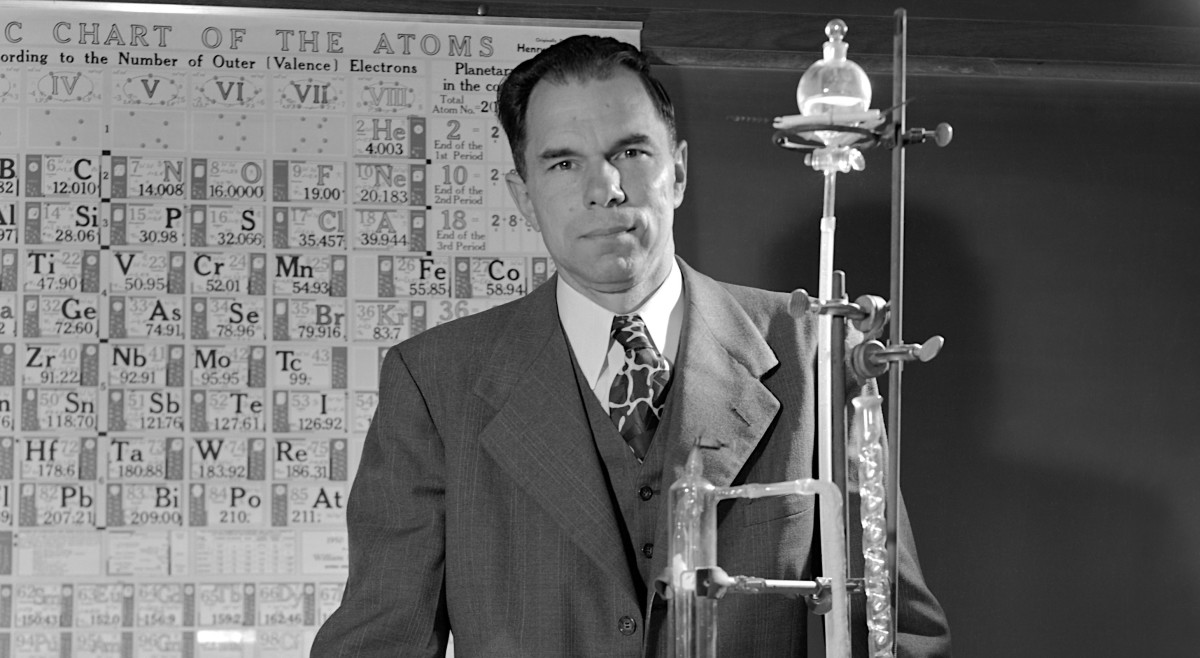 Glenn Seaborg. Photo courtesy of Cal Athletics