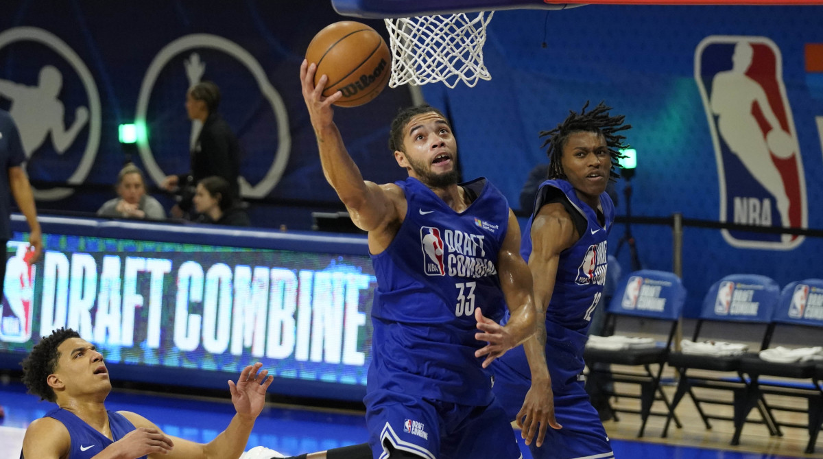 Ter'quavion Smith Lit The NBA Combine Up For 17 PTS 