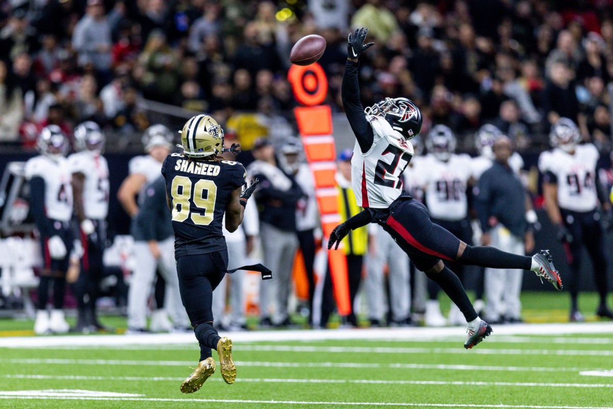 Former practice squad player Rashid Shaheed with 44-yard TD run for Saints