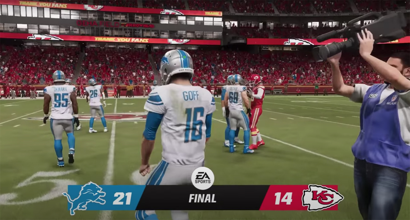 Detroit Lions defeat Kansas City Chiefs in 2023 Madden simulation - Sports  Illustrated Detroit Lions News, Analysis and More