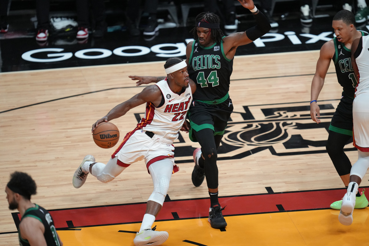 Who will the Boston Celtics need to compete against to win the 2023 NBA  championship?