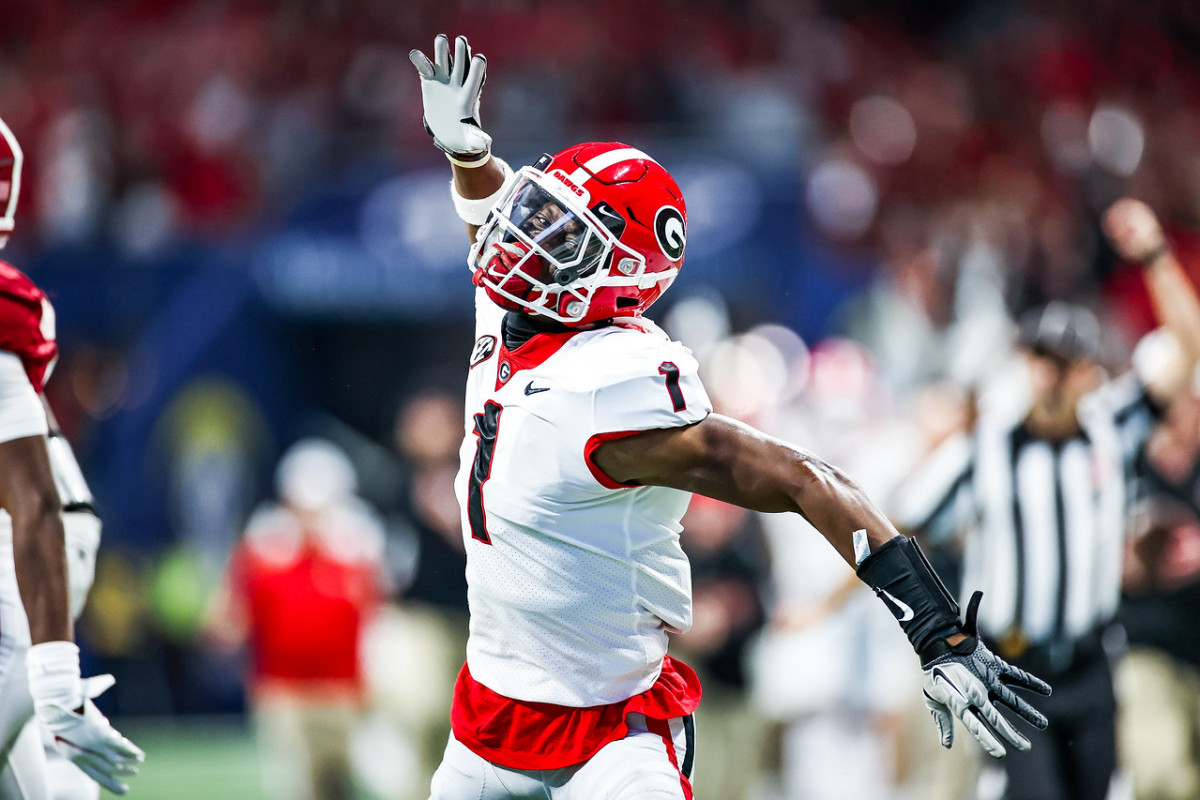 George Pickens is the highest-ranked receiver to have played for the Bulldogs under Kirby Smart. He was a 4-star recruit from the class of 2019.