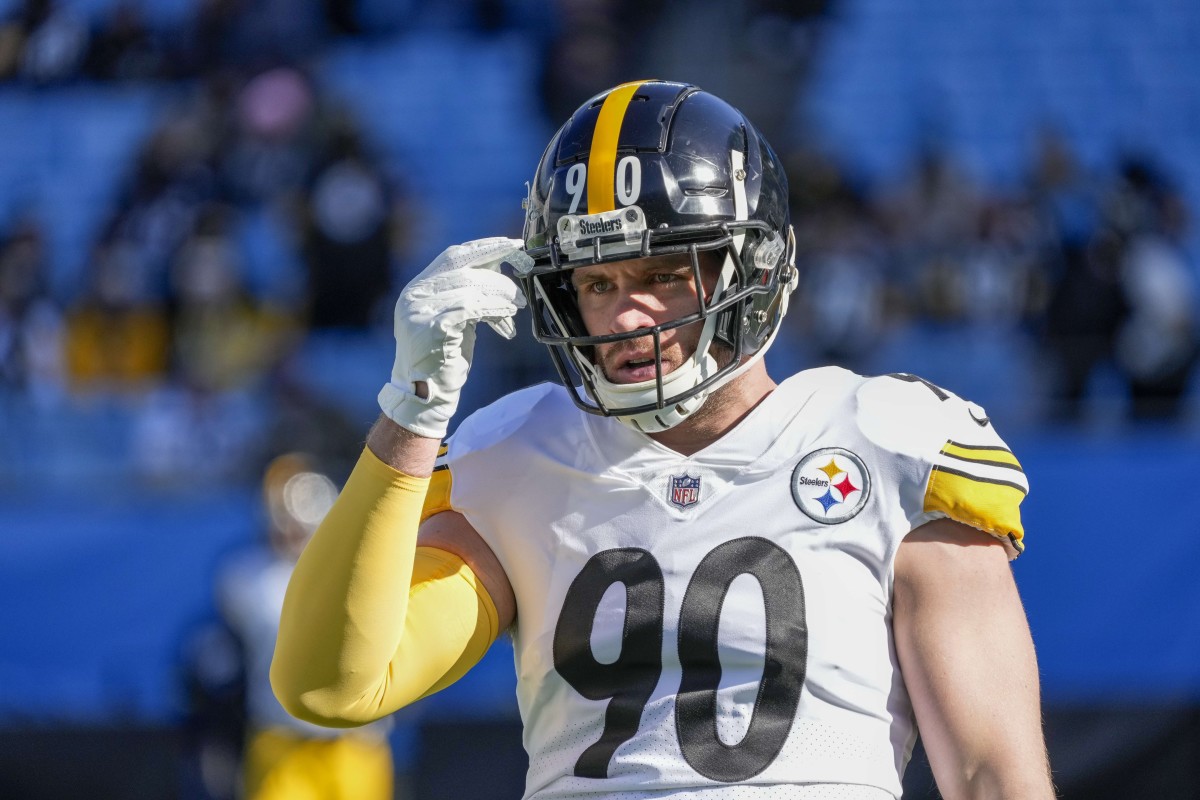 TJ Watt shows up for second day of Steelers OTAs - On3